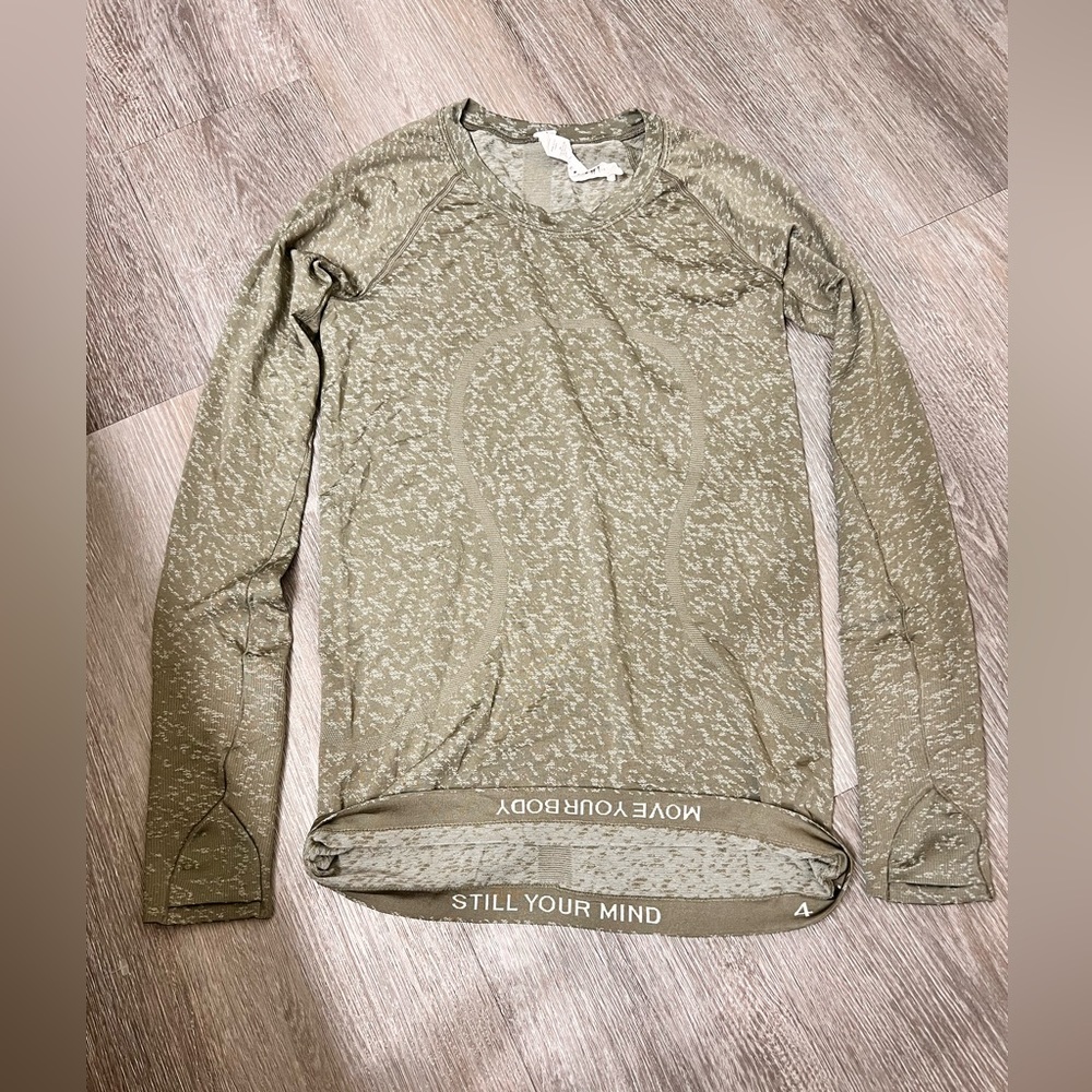 Lululemon swiftly tech long sleeve
